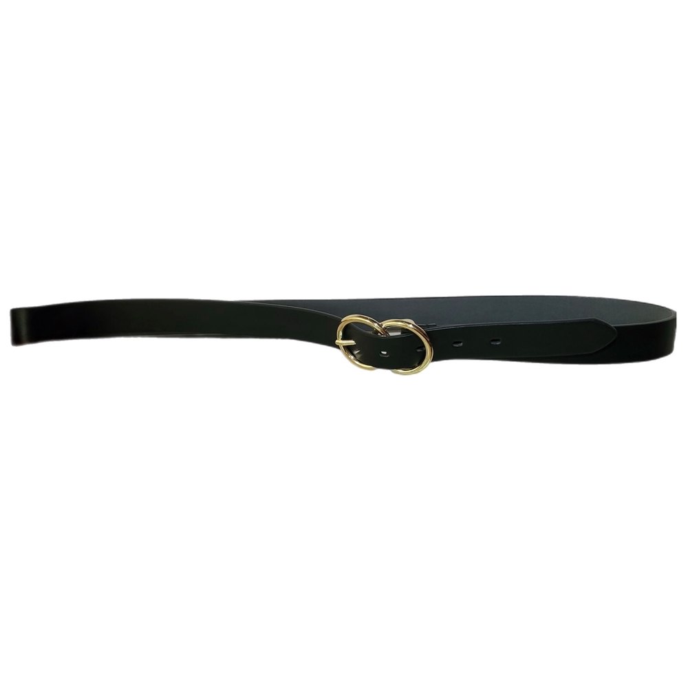 Double Gold Tone Circle Belt